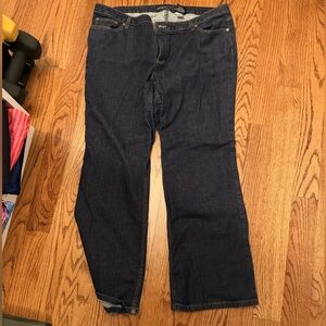 Liz Claiborne Women's Dark Blue Bootcut Jeans